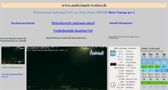 Desktop Screenshot of andermatt-wetter.ch